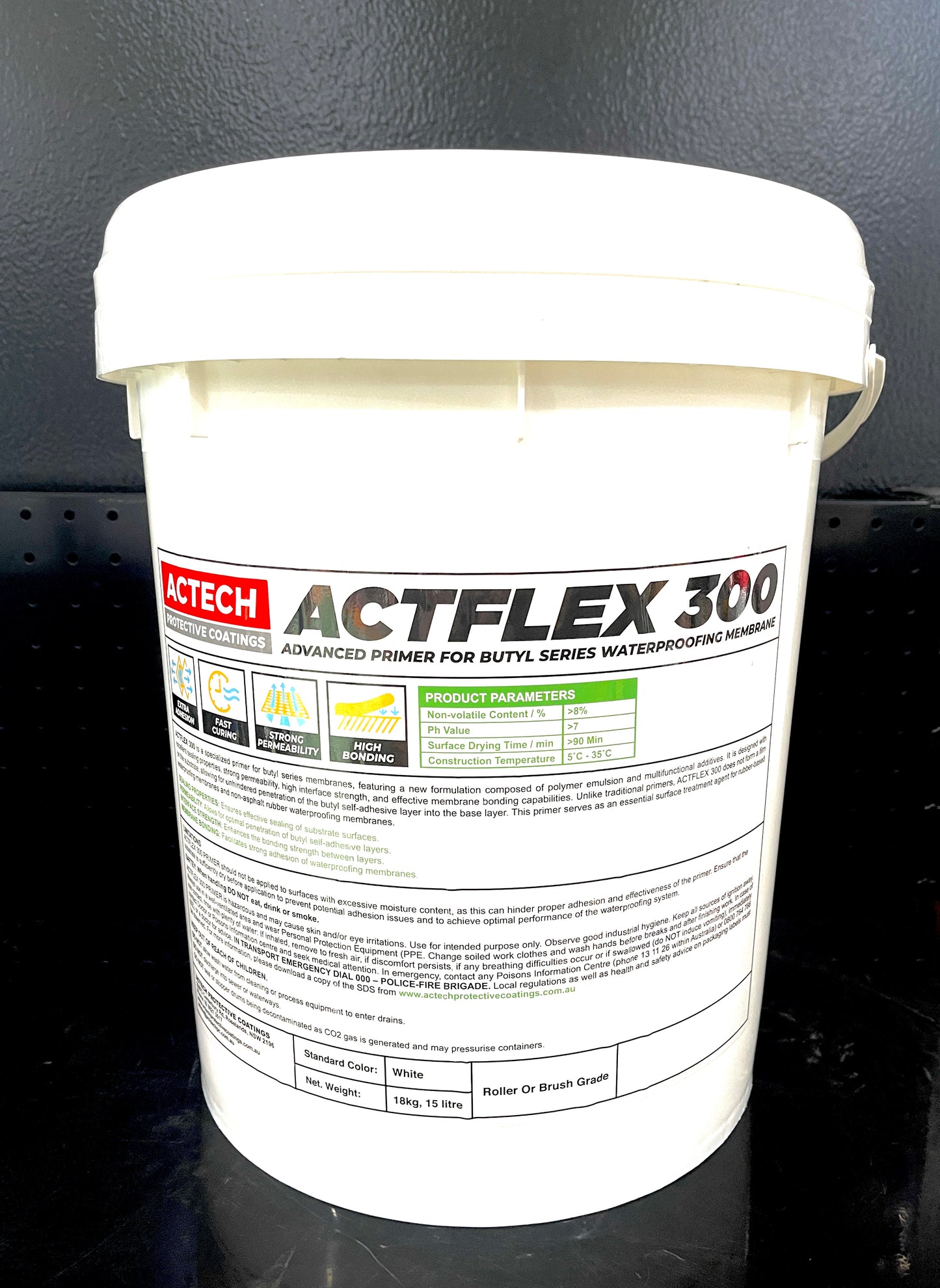 ACTFLEX 300 Advanced Primer and additive 15ltr