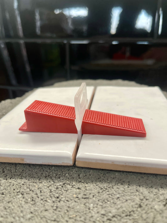 JAG Tile Levelling Wedges Red