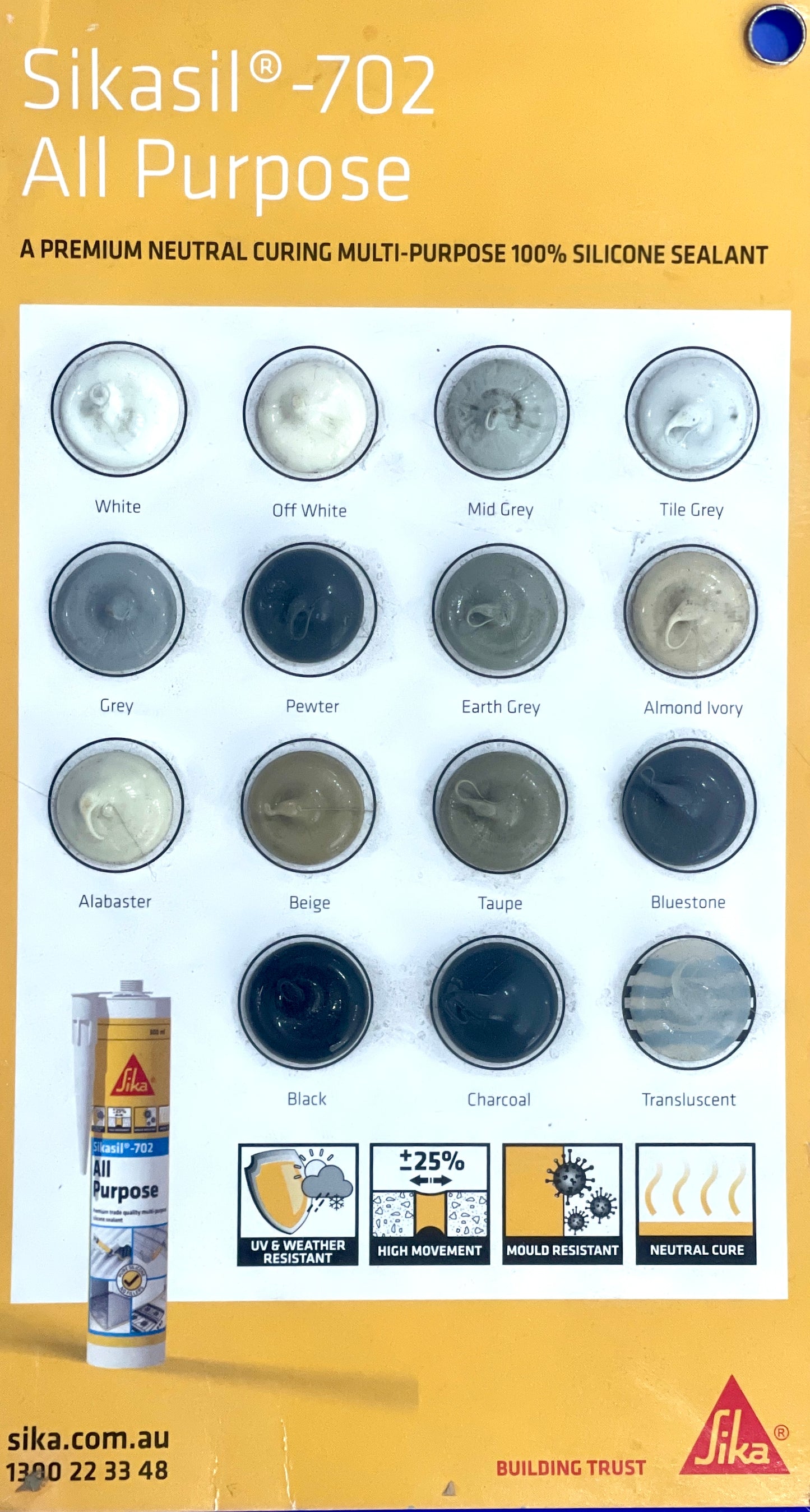 Sikasil-702 All Purpose 300ml Ctg