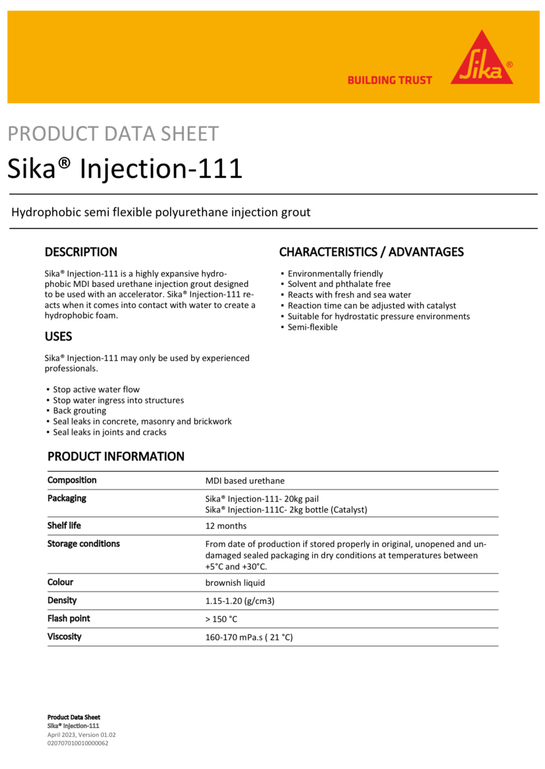Sika® Injection-111
