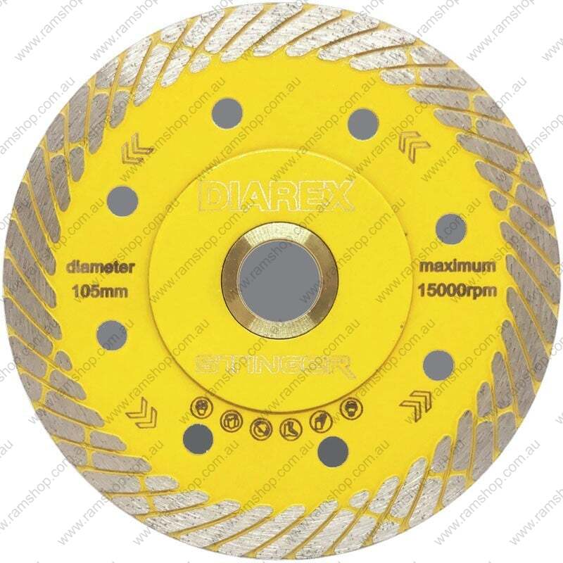 [DIAREX] STINGER Ultra Thin Turbo Blade 125mm
