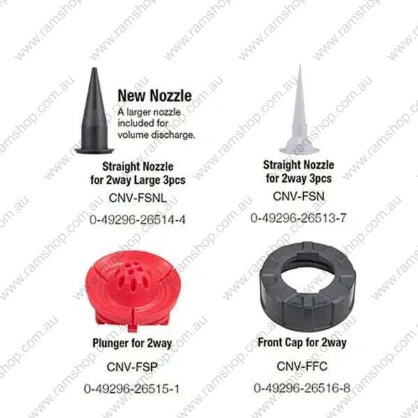 Tajima CNV-FSP600 TacNVFSP600 Convoy Super 2Way Caulk Gun